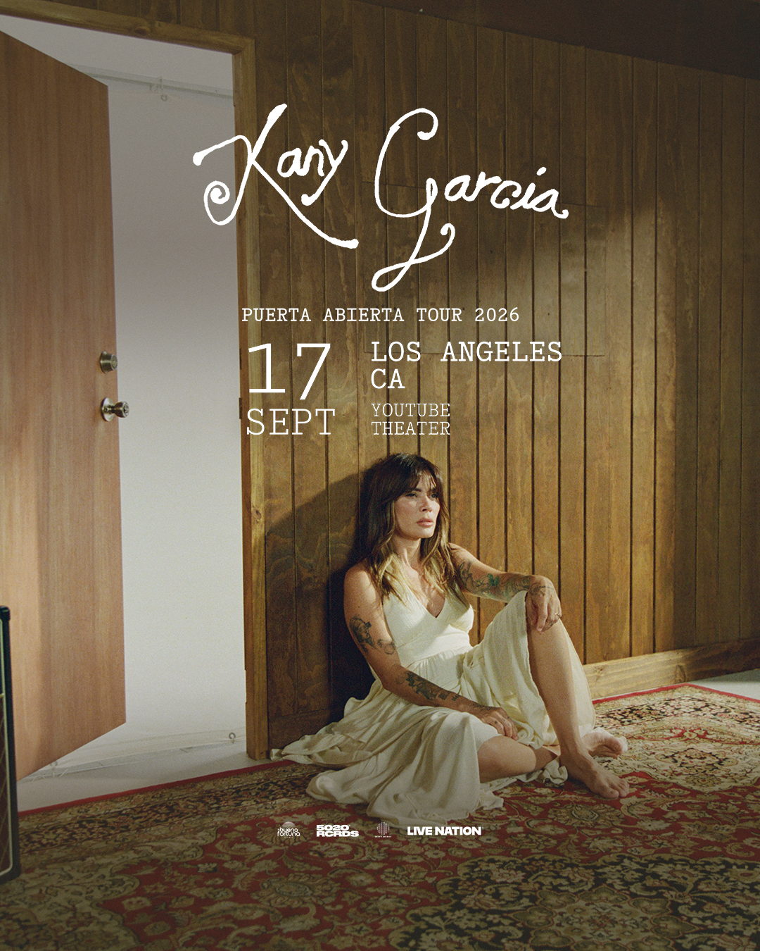 Kany Garcia at the YouTube Theatre on Thursday, September 17
