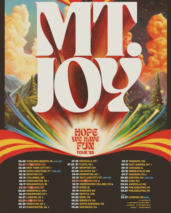 Mt Joy Tour